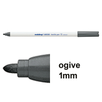 Edding 4600 marqueur textile (1 mm ogive) - gris 200907