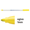 Edding 4600 marqueur textile (1 mm ogive) - jaune fluo 200912 - 1