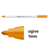Edding 4600 marqueur textile (1 mm ogive) - orange 200760 - 1