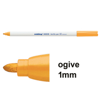 Edding 4600 marqueur textile (1 mm ogive) - orange fluo 200913