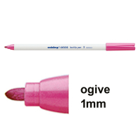 Edding 4600 marqueur textile (1 mm ogive) - rose 200766