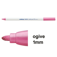 Edding 4600 marqueur textile (1 mm ogive) - rose fluo 200915