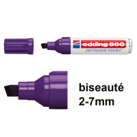 Edding 500 marqueur permanent (2 - 7 mm biseautée) - violet 200808