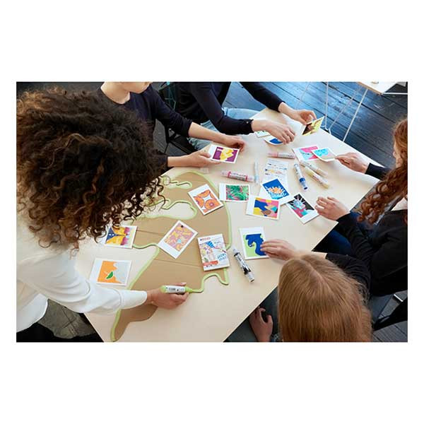 Edding 5100 marqueur acrylique (2 - 3 mm ogive) - bleu nuit 240181 - 2