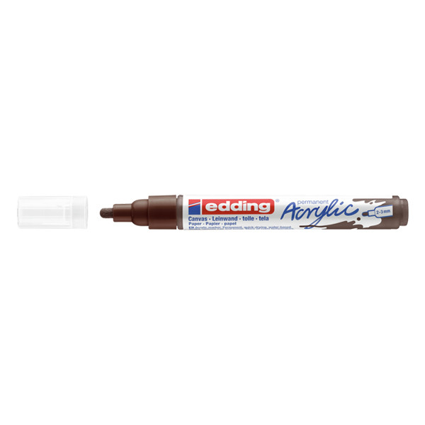 Edding 5100 marqueur acrylique (2 - 3 mm ogive) - chocolat 240168 - 1