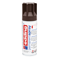 Edding 5200 spray peinture acrylique permanent mat (200 ml) - chocolat 239051