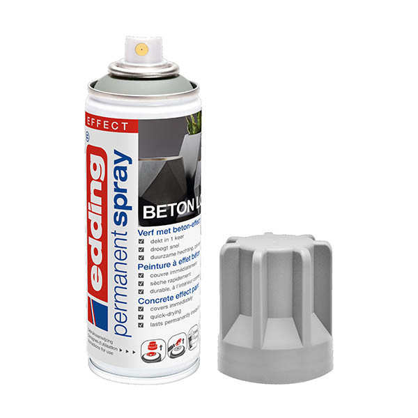 Edding 5200 spray permanent (200 ml) - béton mat 201047 - 1