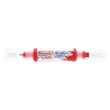 Edding 5400 marqueur acrylique 3D double pointe (2 - 3 / 5 - 10 mm) - rouge trafic 240209 - 1