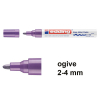 Edding 750 marqueur peinture à encre brillante (2 - 4 mm ogive) - violet 200582 - 1