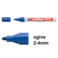 Edding 750 marqueur peinture (2 - 4 mm ogive) - bleu 200572
