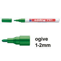 Edding 751 marqueur peinture (1 - 2 mm ogive) - vert 200602