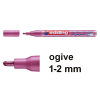 Edding 751 marqueur peinture brillante (1-2 mm ogive) - rose métallisé 239373 - 1