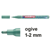 Edding 751 marqueur peinture brillante (1-2 mm ogive) - vert métallisé 239371 - 1