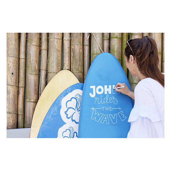 Edding 8055 marqueur d'extérieur (1 - 2 mm ogive) - blanc 239334 - 2