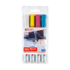 Edding 95 marqueur clair pour tableaux en verre 4 pièces (1,5 - 3 mm ogive) - assorti 240592 - 1
