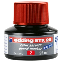 Edding BTK 25 recharge d'encre (25 ml) - rouge 200562