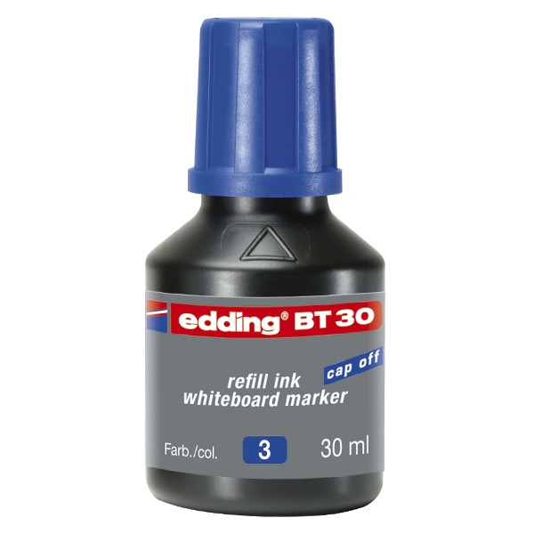 Edding BT 30 recharge d'encre (30 ml) - bleu 200936 - 1