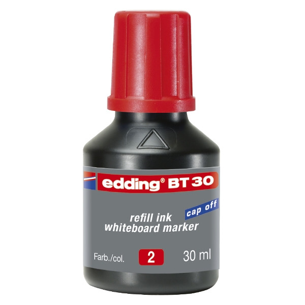 Edding BT 30 recharge d'encre (30 ml) - rouge 200935 - 1