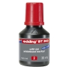 Edding BT 30 recharge d'encre (30 ml) - rouge 200935 - 1