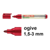 Edding EcoLine 28 marqueur pour tableau blanc (1,5 - 3 mm ogive) - rouge 240348 - 1