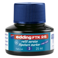 Edding FTK 25 recharge d'encre - bleu 200956