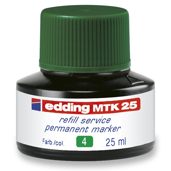 Edding MTK 25 recharge d'encre (25 ml) - vert 200933 - 1