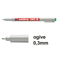 Offre : 10x Edding 150S marqueur non permanent (0,3 mm ogive) - vert