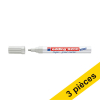 Offre : 10x Edding 8200 marqueur joints (2 - 4 mm ogive) - gris argent 239918 - 1