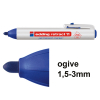 Offre : 10x Edding Retract 11 marqueur permanent (1,5 - 3 mm ogive) - bleu 239949 - 1