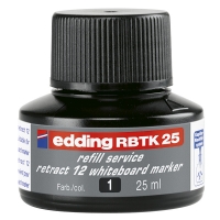 Edding RBTK 25 recharge d'encre (25 ml) - noir 200938