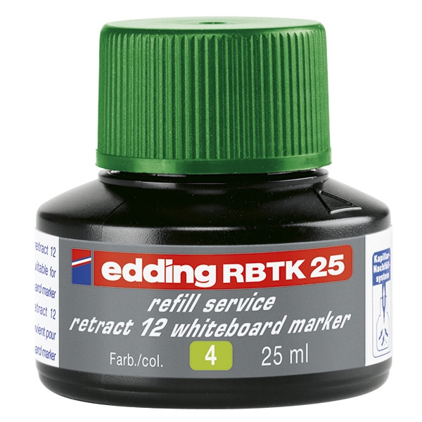 Edding RBTK 25 recharge d'encre (25 ml) - vert 200941 - 1