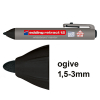 Edding Retract 12 marqueur pour tableaux blancs (1,5 - 3 mm ogive) - noir 200849 - 1