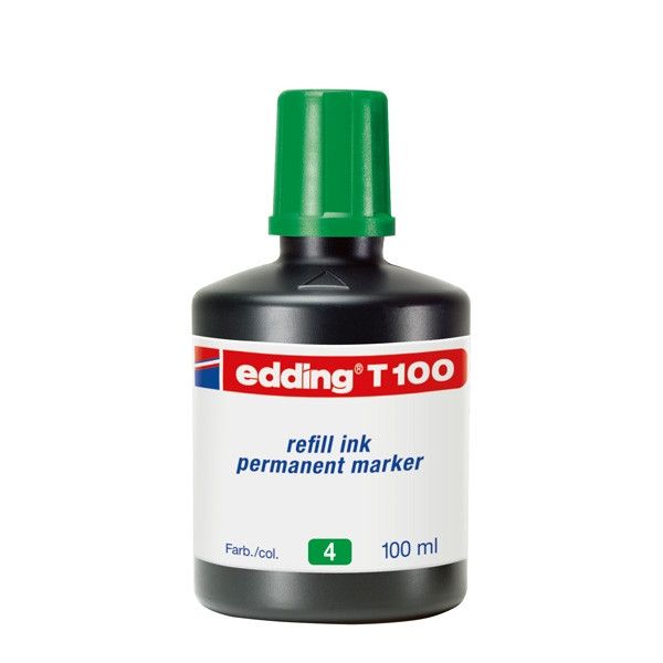 Edding T100 recharge d'encre (100 ml) - vert 200558 - 1