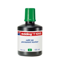 Edding T100 recharge d'encre (100 ml) - vert 200558