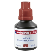 Edding T25 recharge d'encre (30 ml) - marron 200922