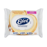 Edet Rich Almond papier toilette humide  (42 lingettes) SED00011