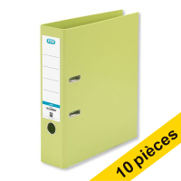 Offre: 10x Elba Smart Pro+ A4 PP classeur 80 mm - vert clair 237698