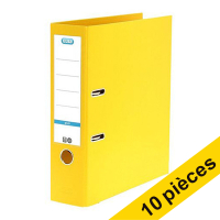 Offre: 10x Elba Smart Pro+ classeur A4 polypropylène 80 mm - jaune 237694