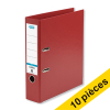 Offre: 10x Elba Smart Pro+ classeur A4 polypropylène 80 mm - rouge 237702 - 1