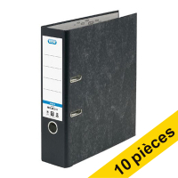 Offre : 10x Elba Smart Original classeur A4 carton 80 mm - noir marbré 237691