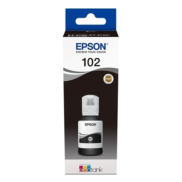 Epson 102 réservoir d'encre noire (d'origine) 027170 - 1