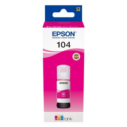 Epson 104 réservoir d'encre magenta (d'origine) 052086 - 1