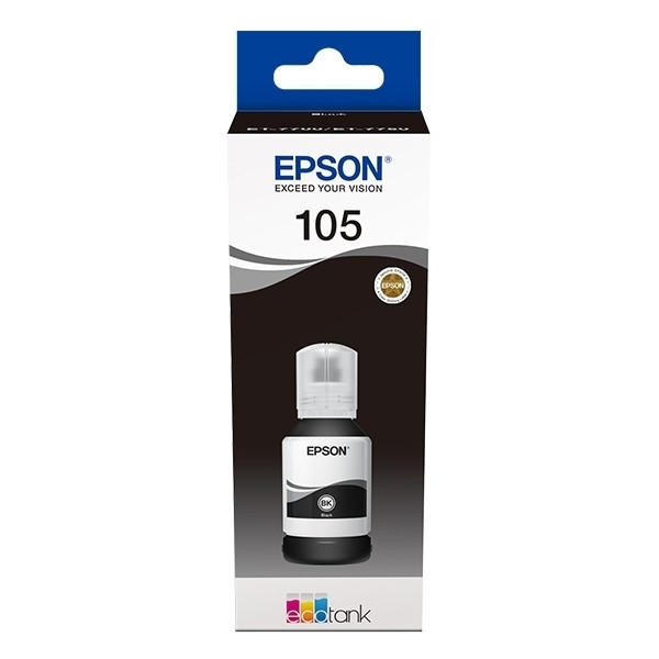Epson 105 réservoir d'encre (d'origine) - noir 027160 - 1