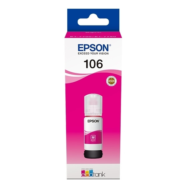 Epson 106 réservoir d'encre (d'origine) - magenta 027166 - 1
