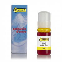 Epson 106 réservoir d'encre jaune (marque 123encre)