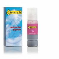 Epson 107 réservoir d'encre (marque 123encre) - magenta clair