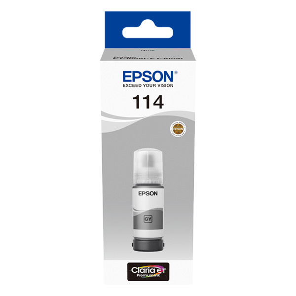Epson 114 réservoir d'encre (d'origine) - gris 083600 - 1