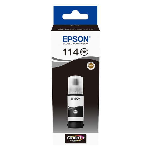 Epson 114 réservoir d'encre (d'origine) - noir pigmenté 083592 - 1