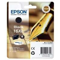 Epson 16XL (T1631) cartouche d'encre à haute capacité (d'origine) - noir 026530