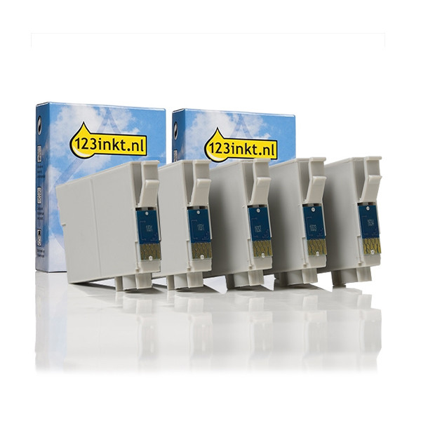 Epson 16 (T1626) multipack 2x noir + 3x couleur (marque 123encre) 160792 - 1